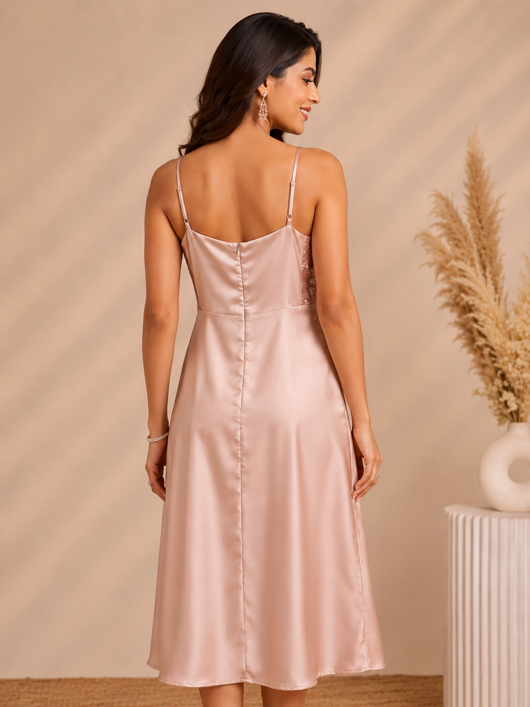 Chic Draped Dress
