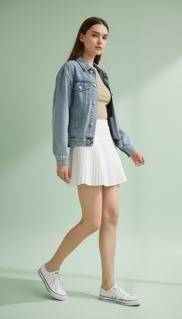 Luxe Pleated Skirt