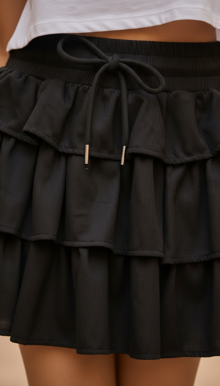 Ruffle Mini Skirts