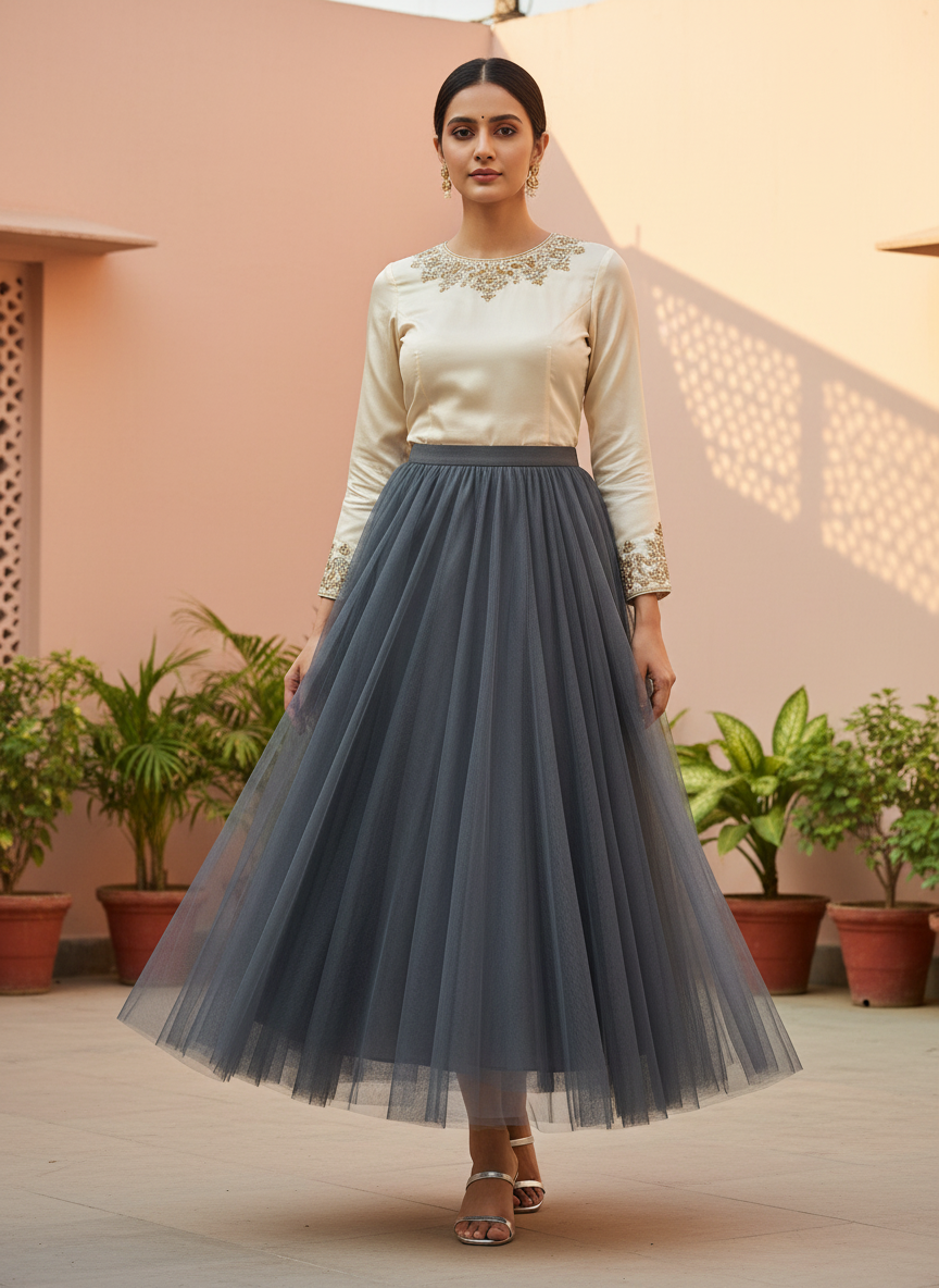Flowy Maxi Skirt