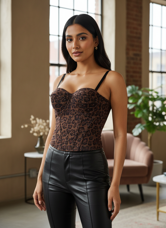 Wild Padded Corset Top