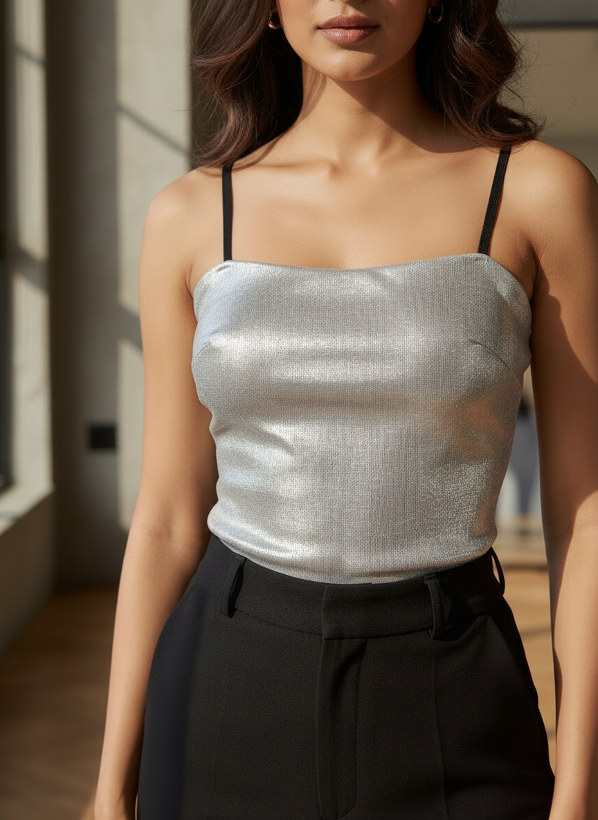 Soft Shine Padded Tank Top