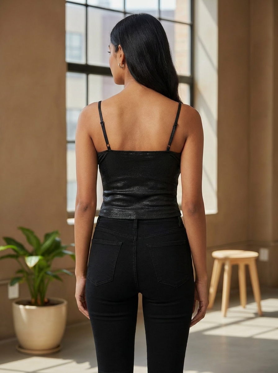Soft Shine Padded Tank Top