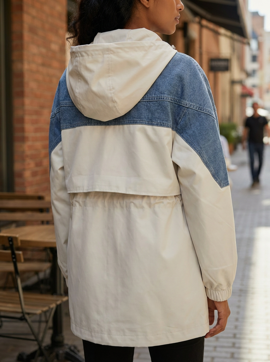 Street Style Colorblock Jacket