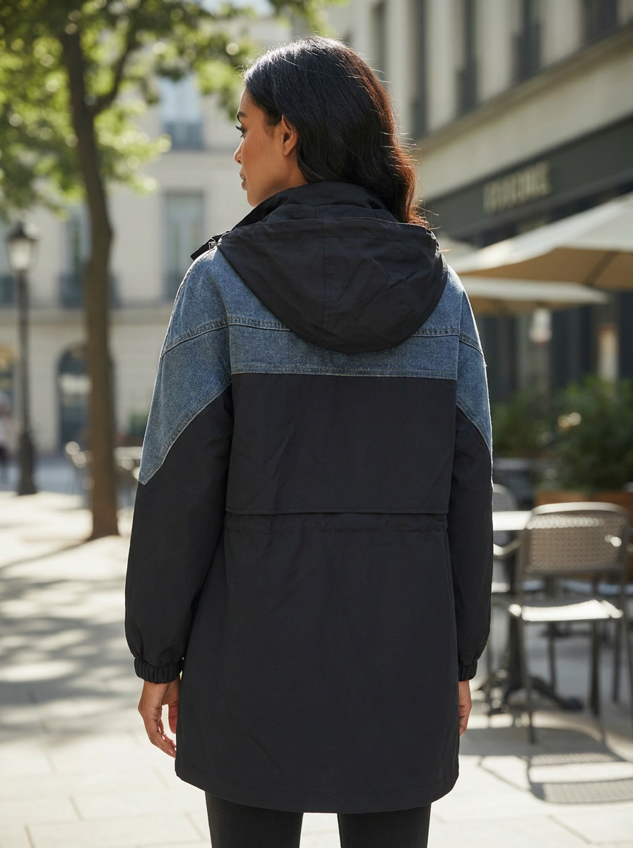 Street Style Colorblock Jacket