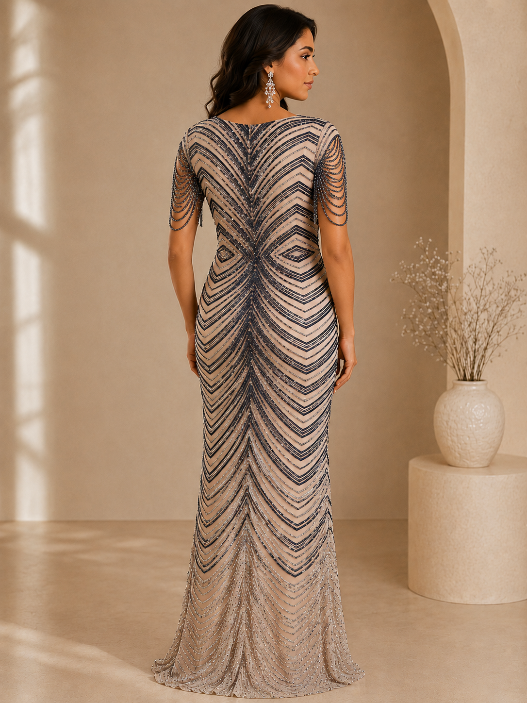 Mermaid Sequin Gown