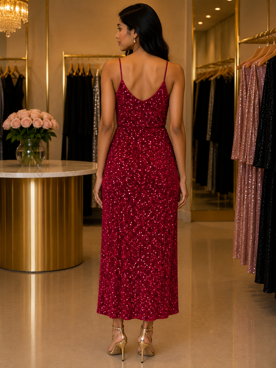 Glam Evening Dress