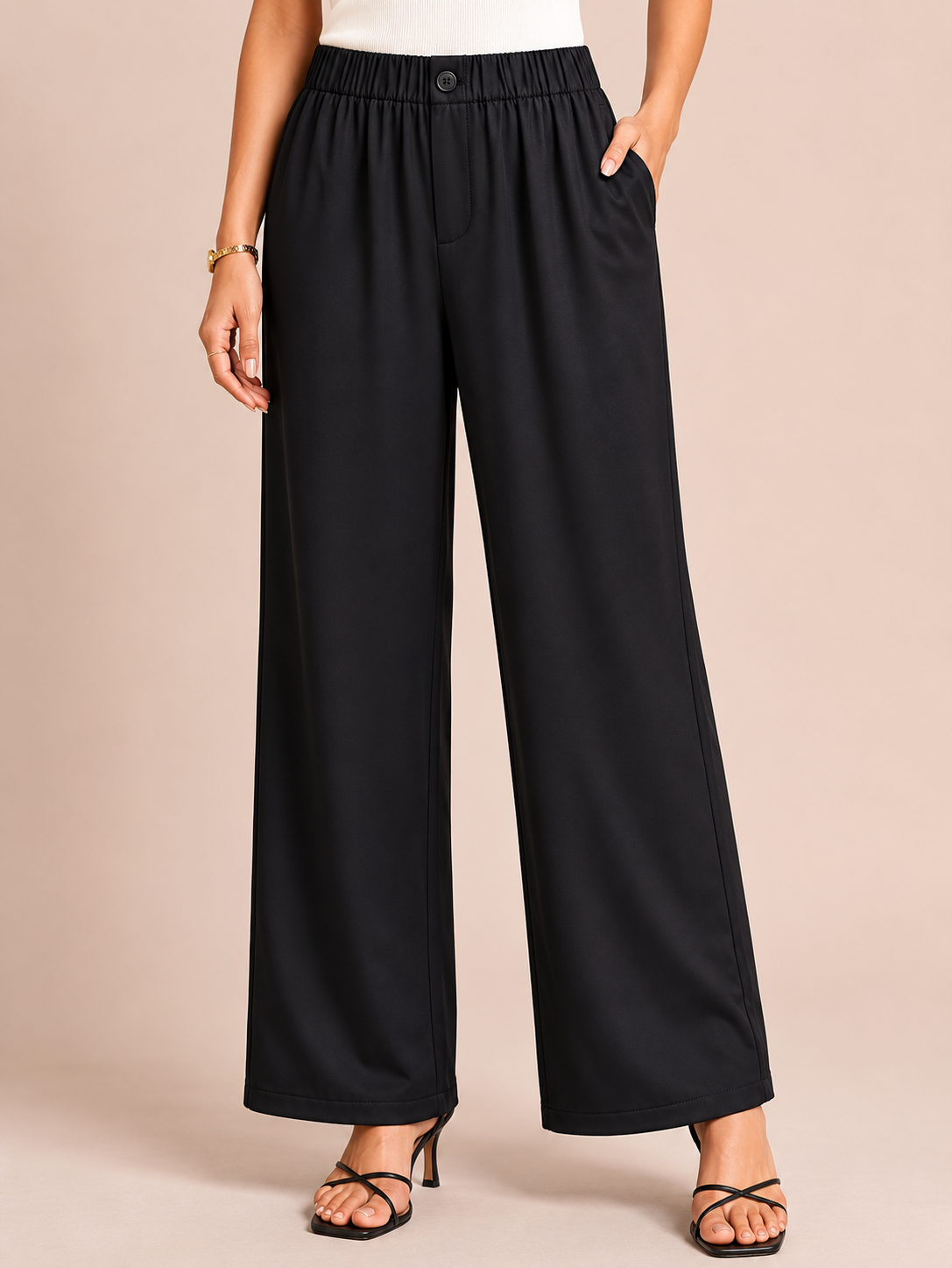 Korean Full Elastic Pants