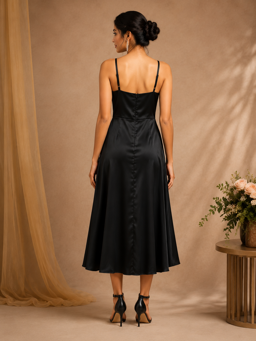 Chic Draped Dress