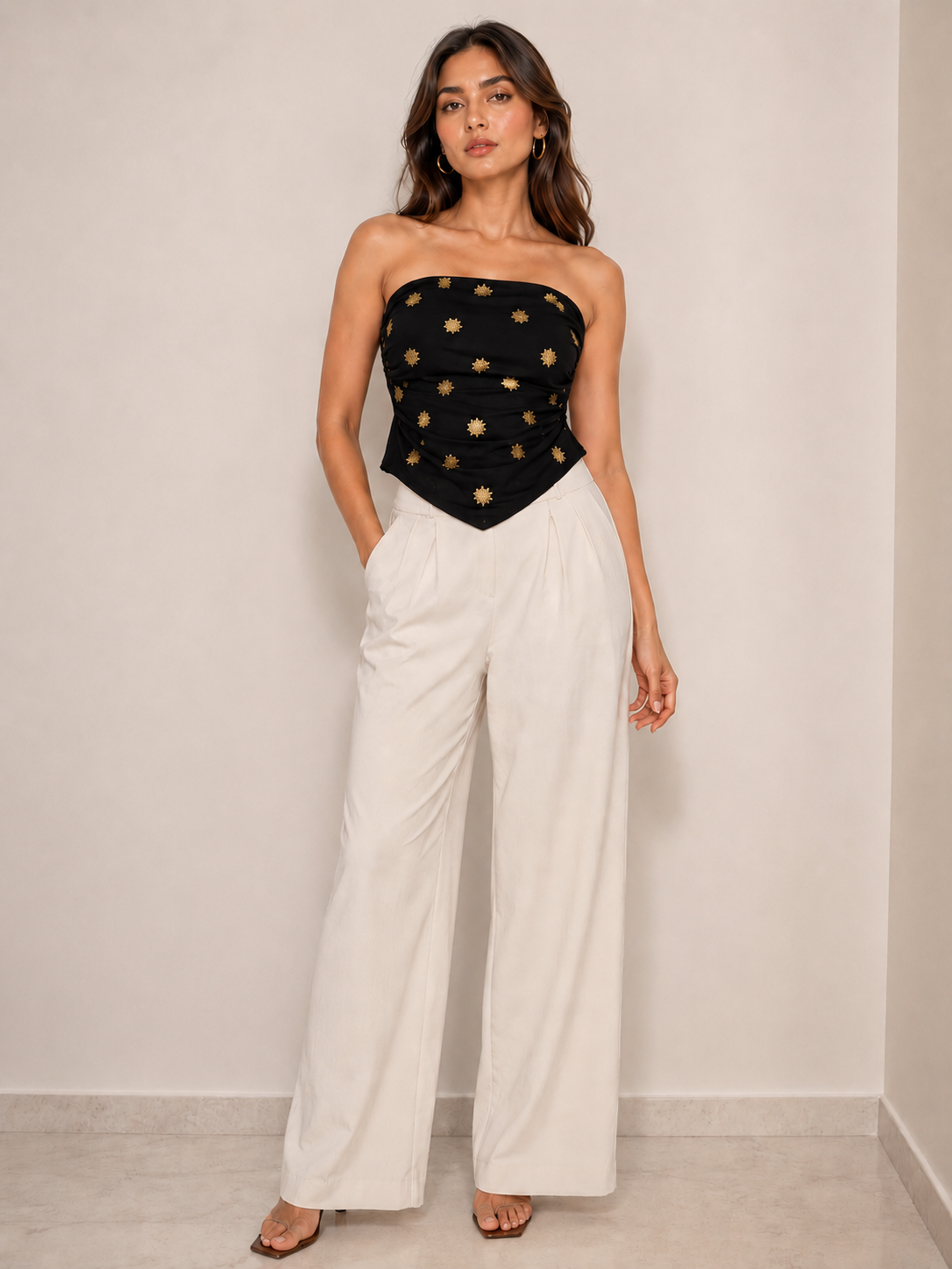Starlit Bloom Top