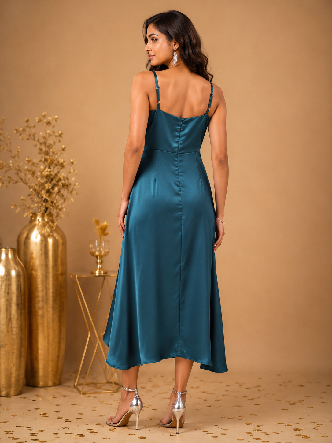 Chic Draped Dress
