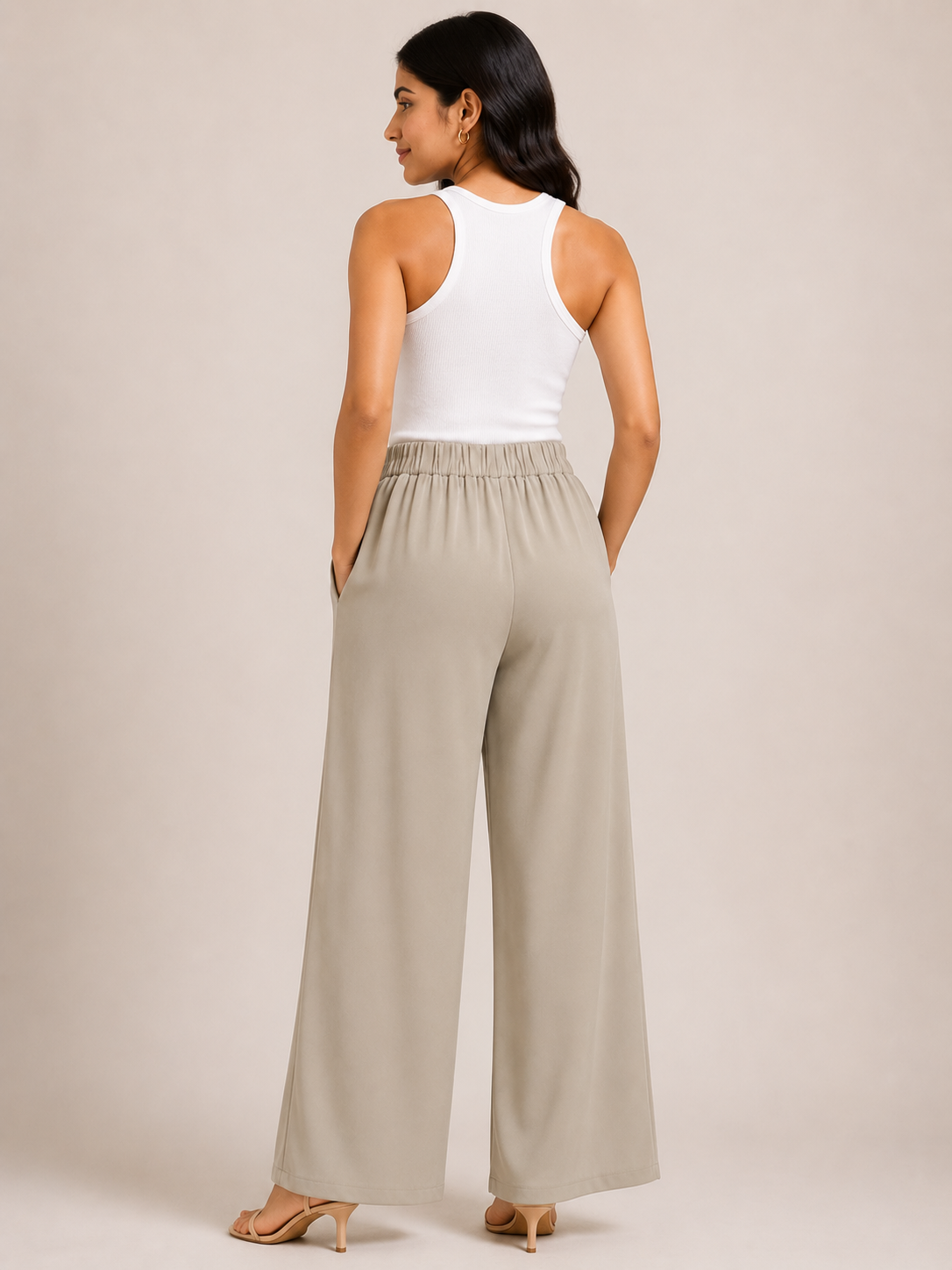 Korean Full Elastic Pants
