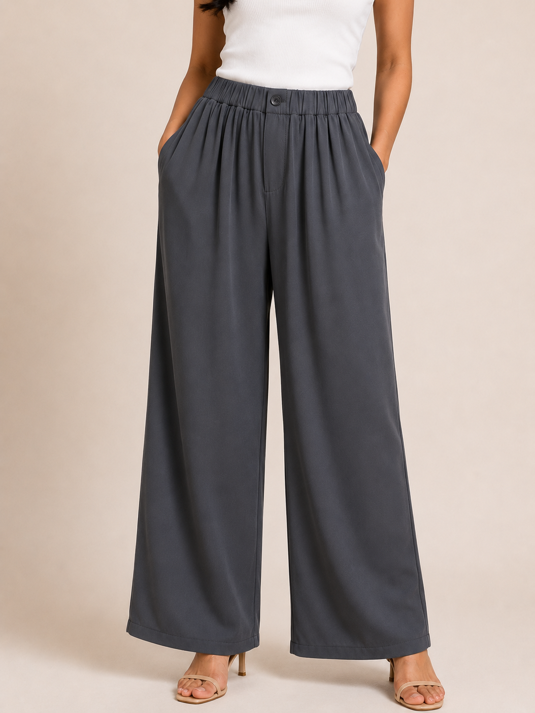 Korean Full Elastic Pants