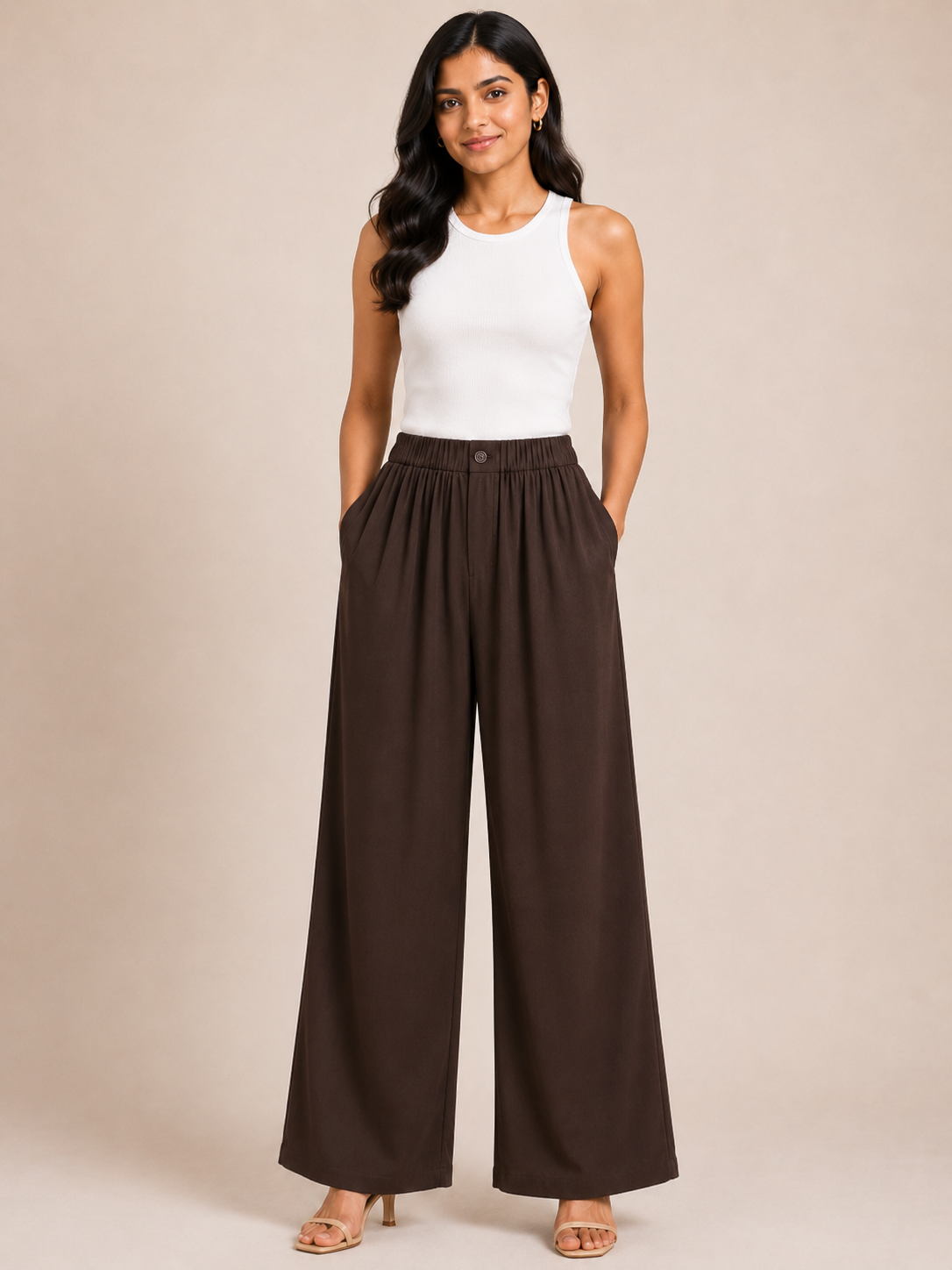 Korean Full Elastic Pants