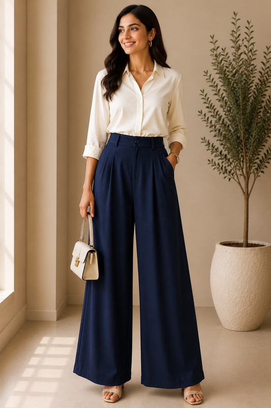 Korean Fit Wide Leg Pants