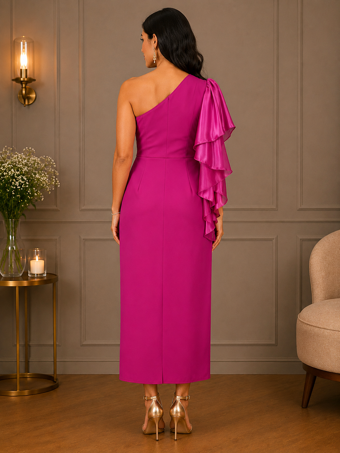 One Shoulder Dress