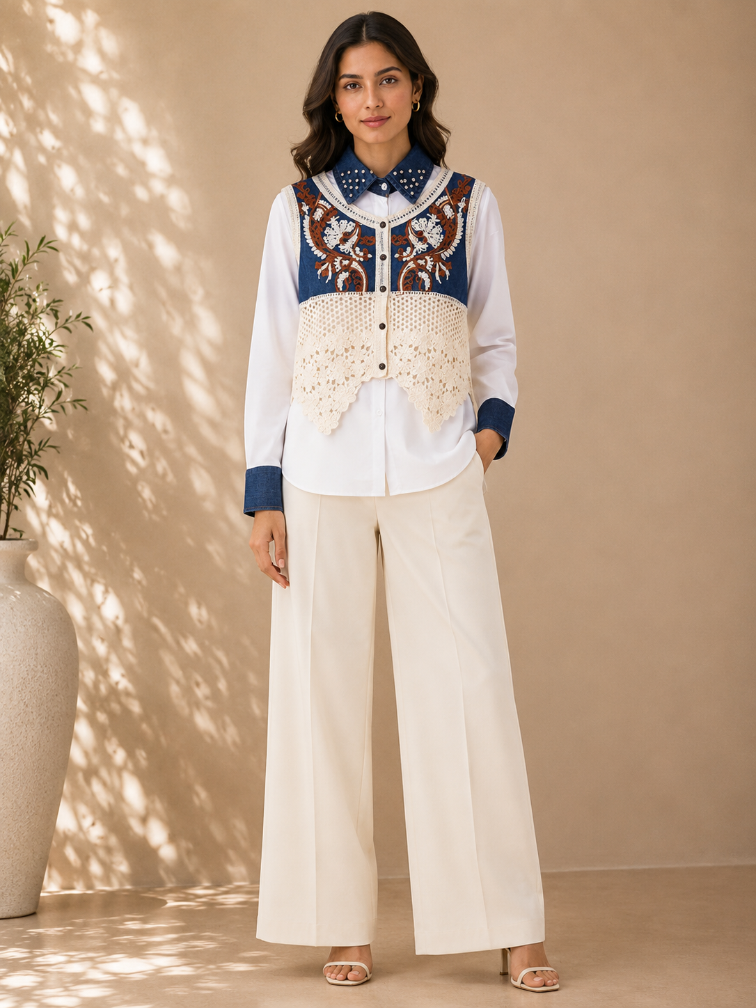 Boho Chic Vest Shirt
