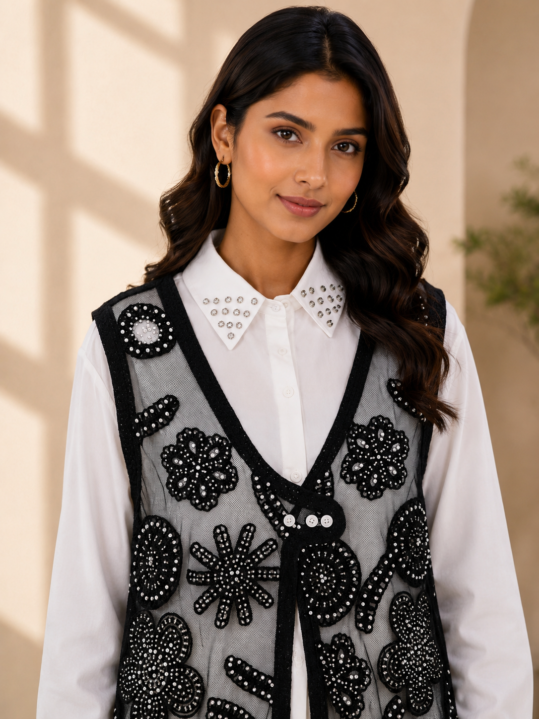 Mesh Vest Shirt