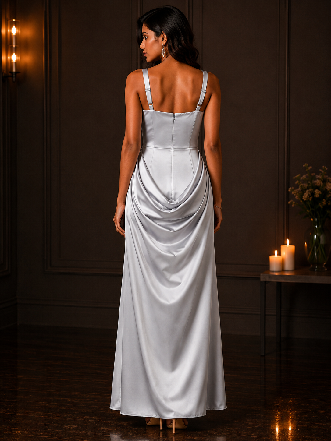 Ruched Waist Party Dress