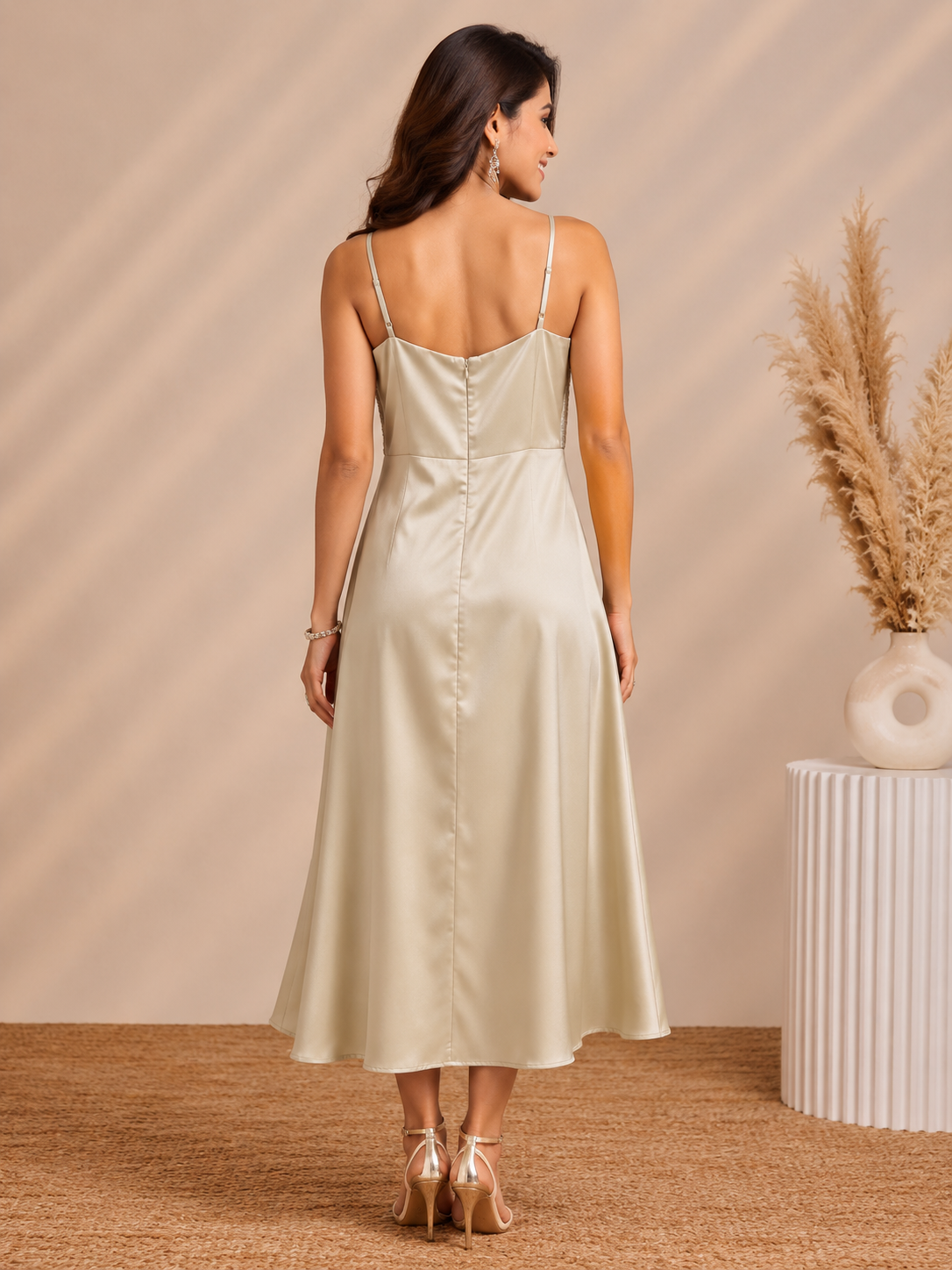 Sequin Corset Partywear Dress