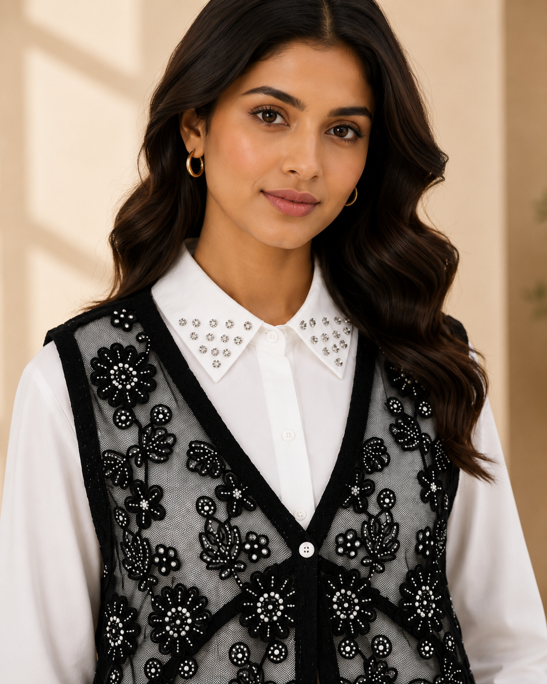 Floral Vest Shirt