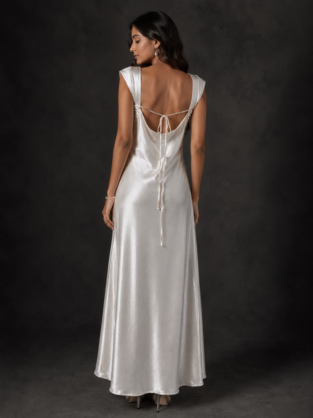 Minimal Glam Evening Gown