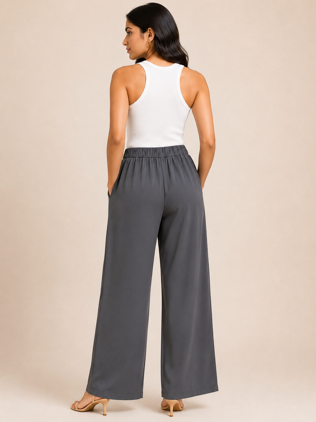 Korean Full Elastic Pants
