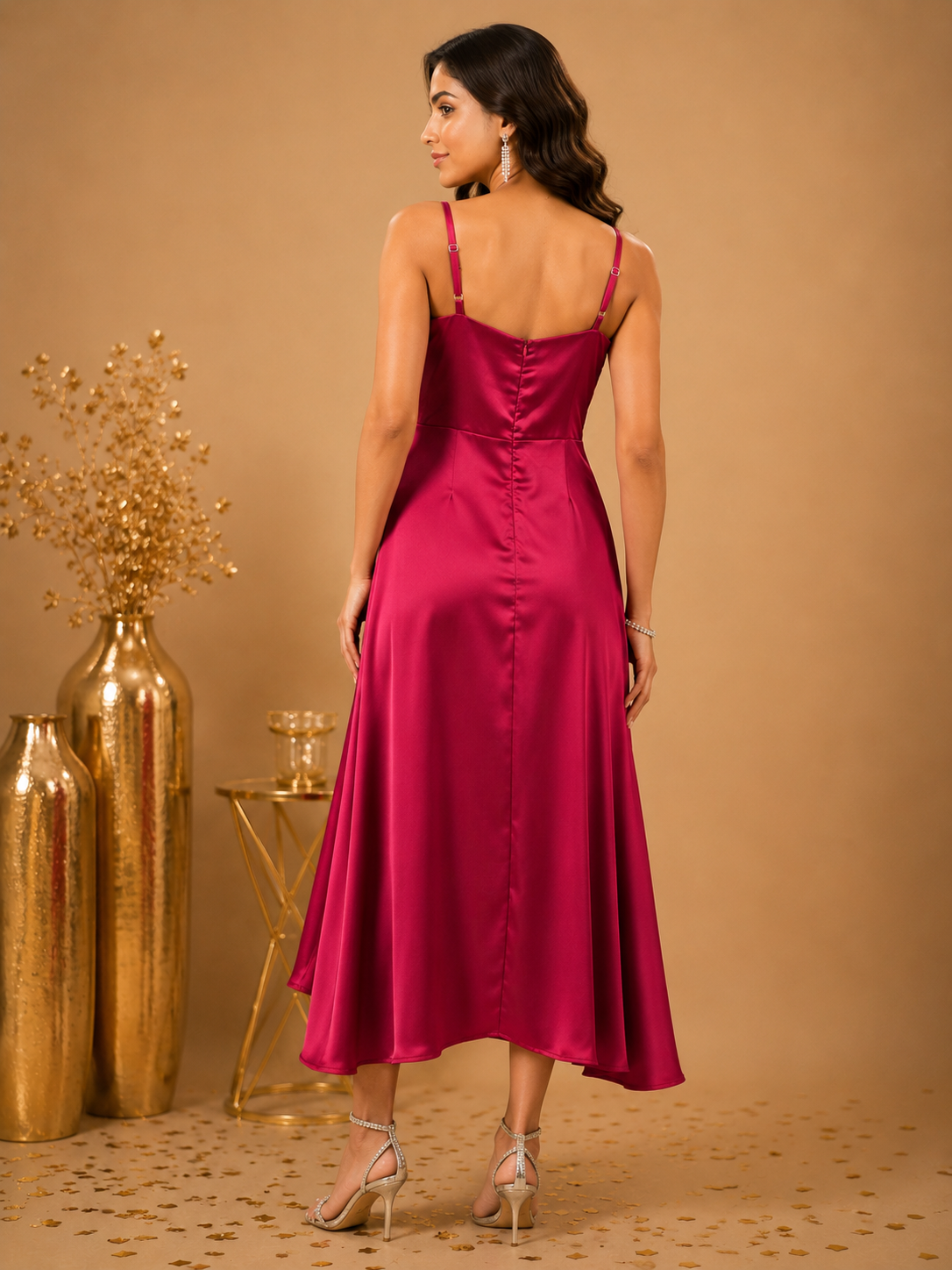 Chic Draped Dress