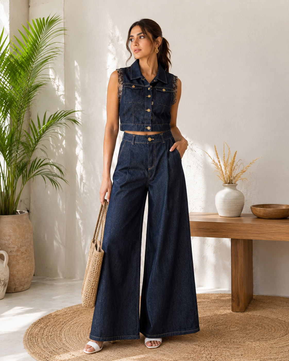 Denim Heritage 3-Piece Co-ord Set