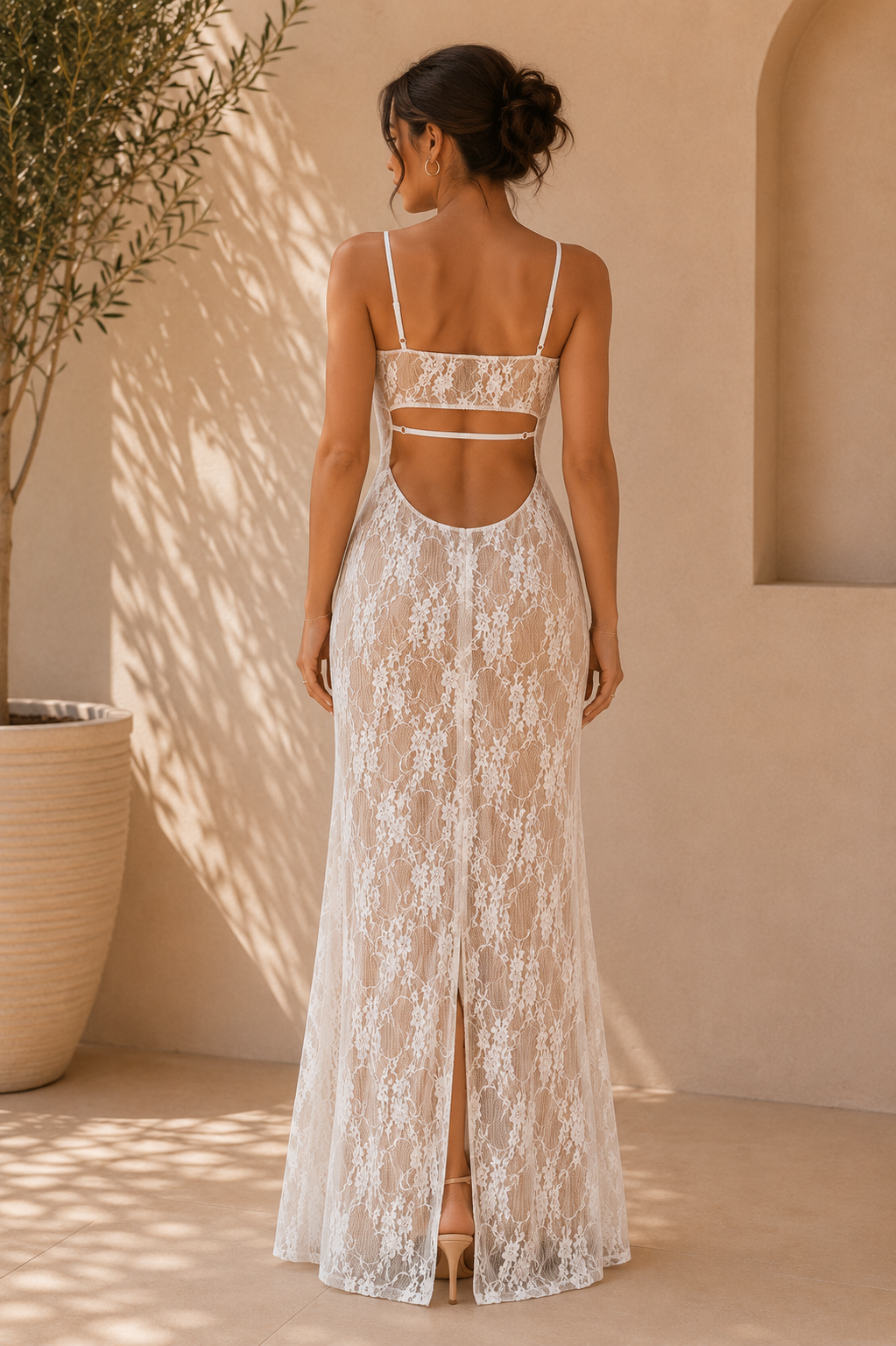 Lace Allure Maxi Dress