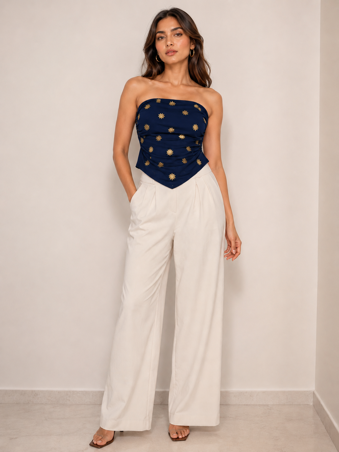 Starlit Bloom Top