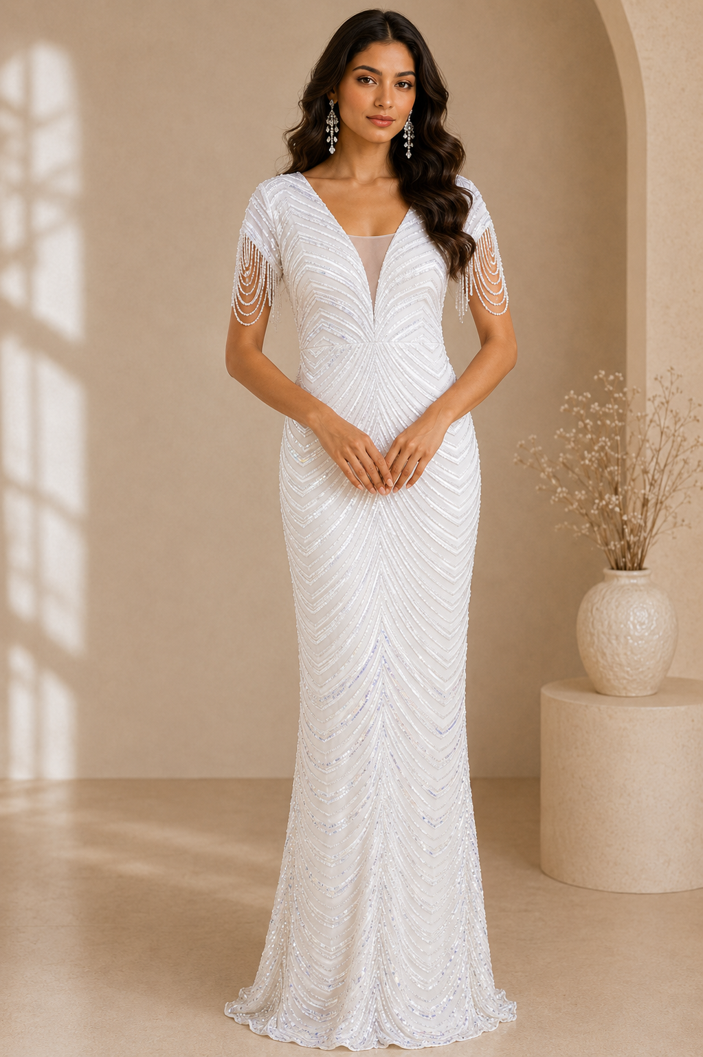 Mermaid Sequin Gown