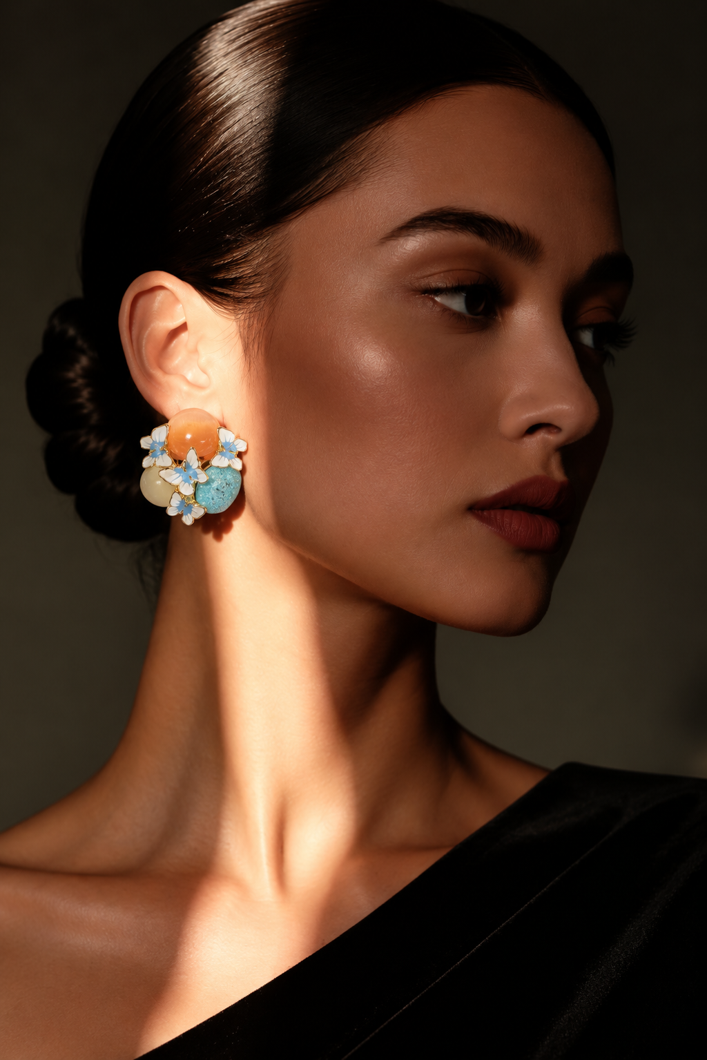 Floral Glow Earrings