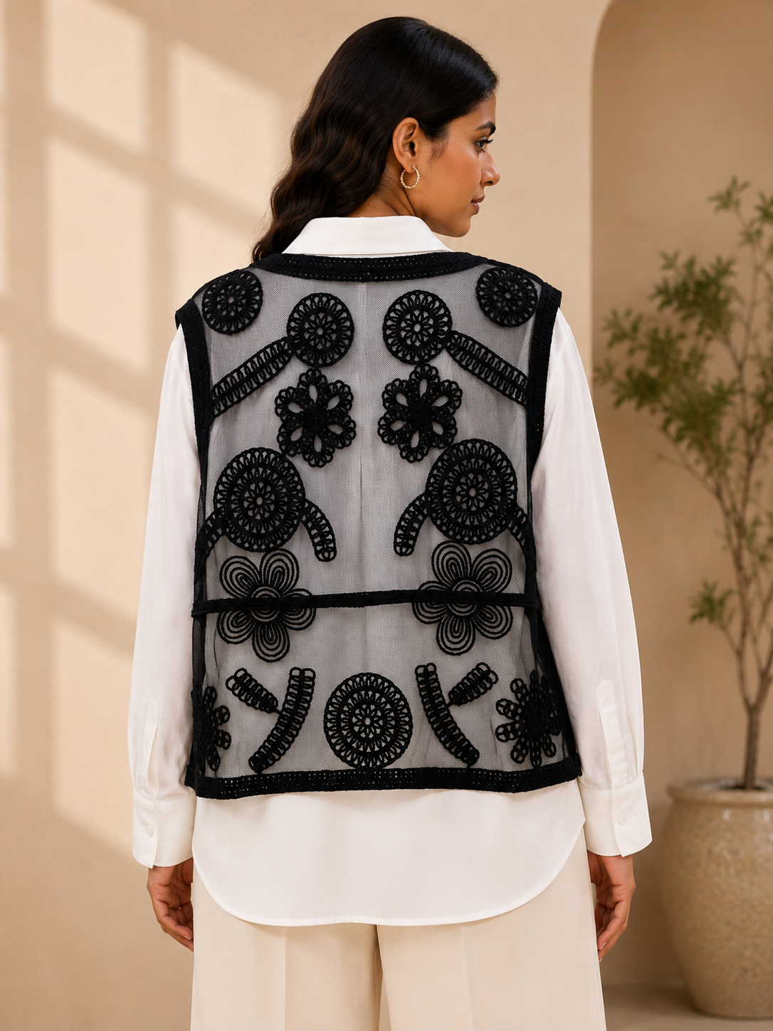 Mesh Vest Shirt