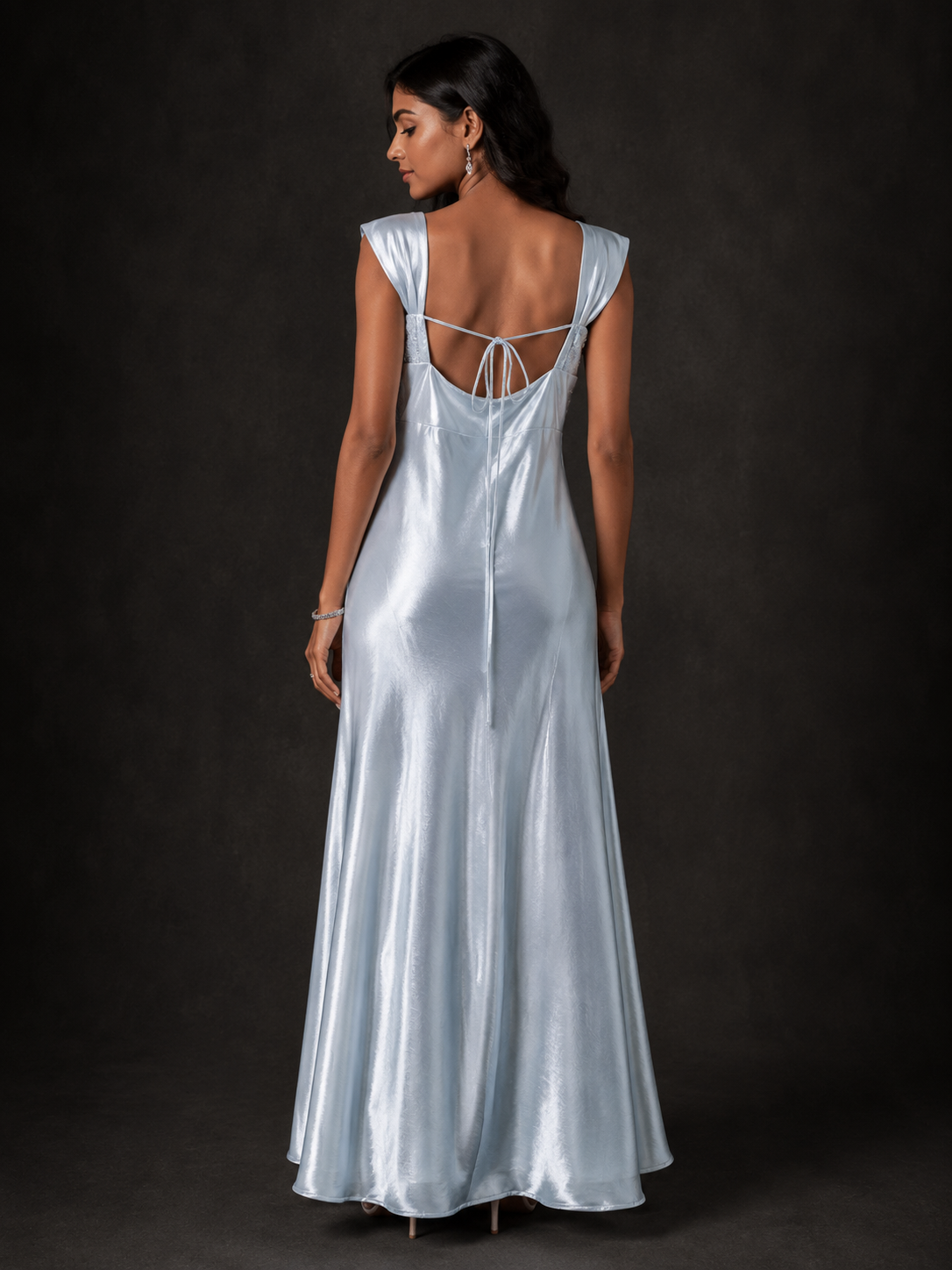 Minimal Glam Evening Gown