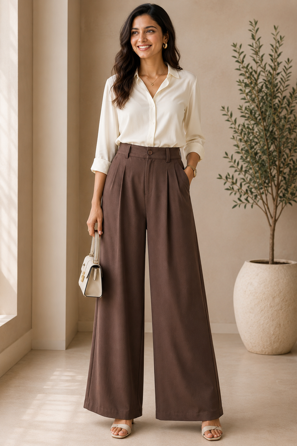 Korean Fit Wide Leg Pants