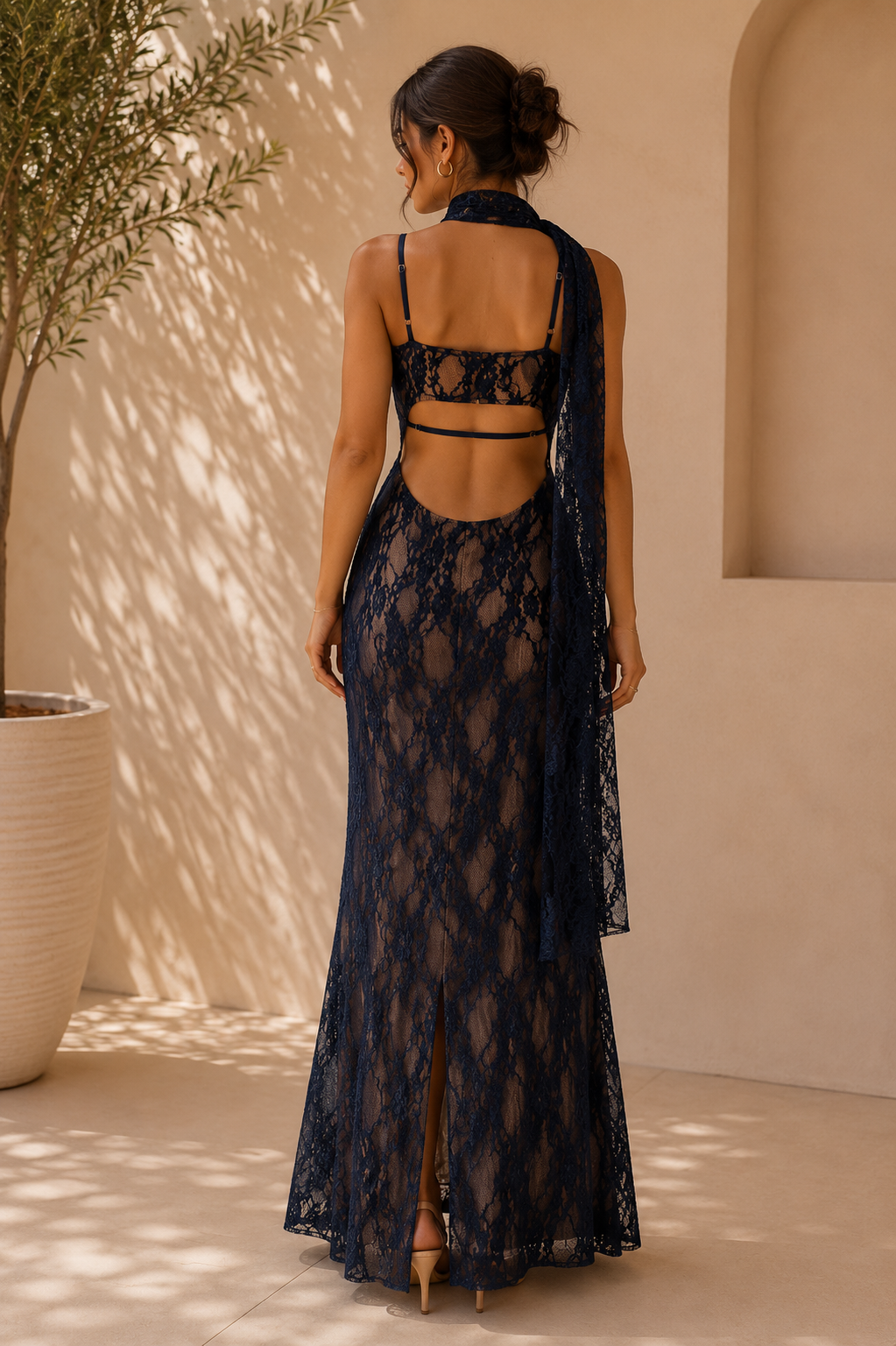 Lace Allure Maxi Dress