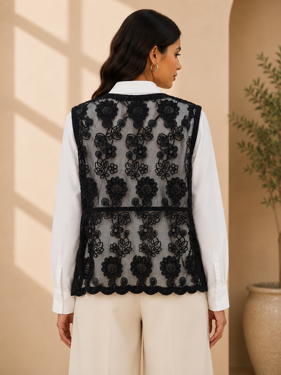 Floral Vest Shirt