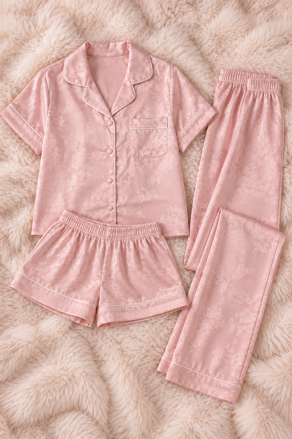 Dreamy 3-Piece Night Suit