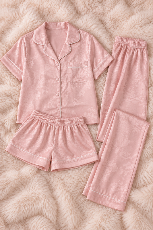 Dreamy 3-Piece Night Suit