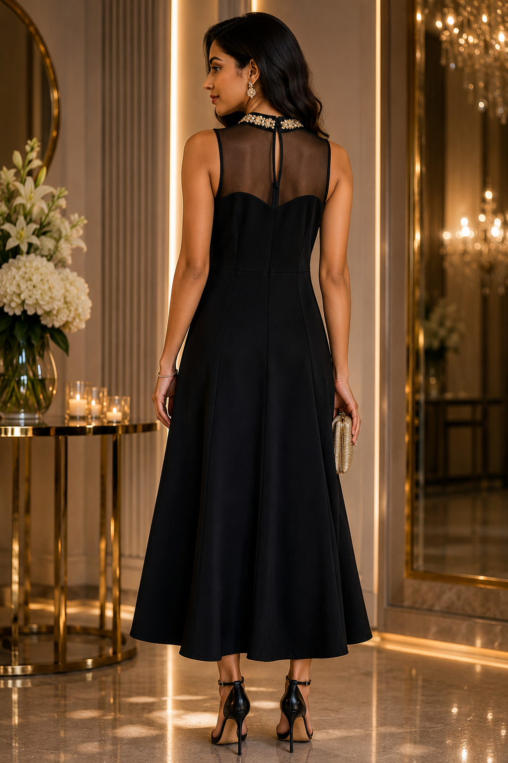 Luxe Crystal Dress
