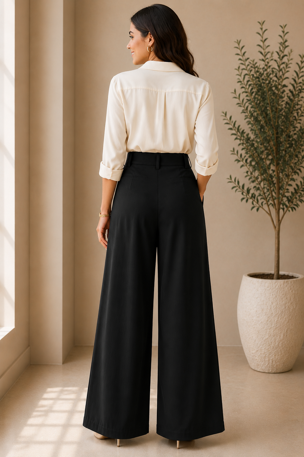 Korean Fit Wide Leg Pants