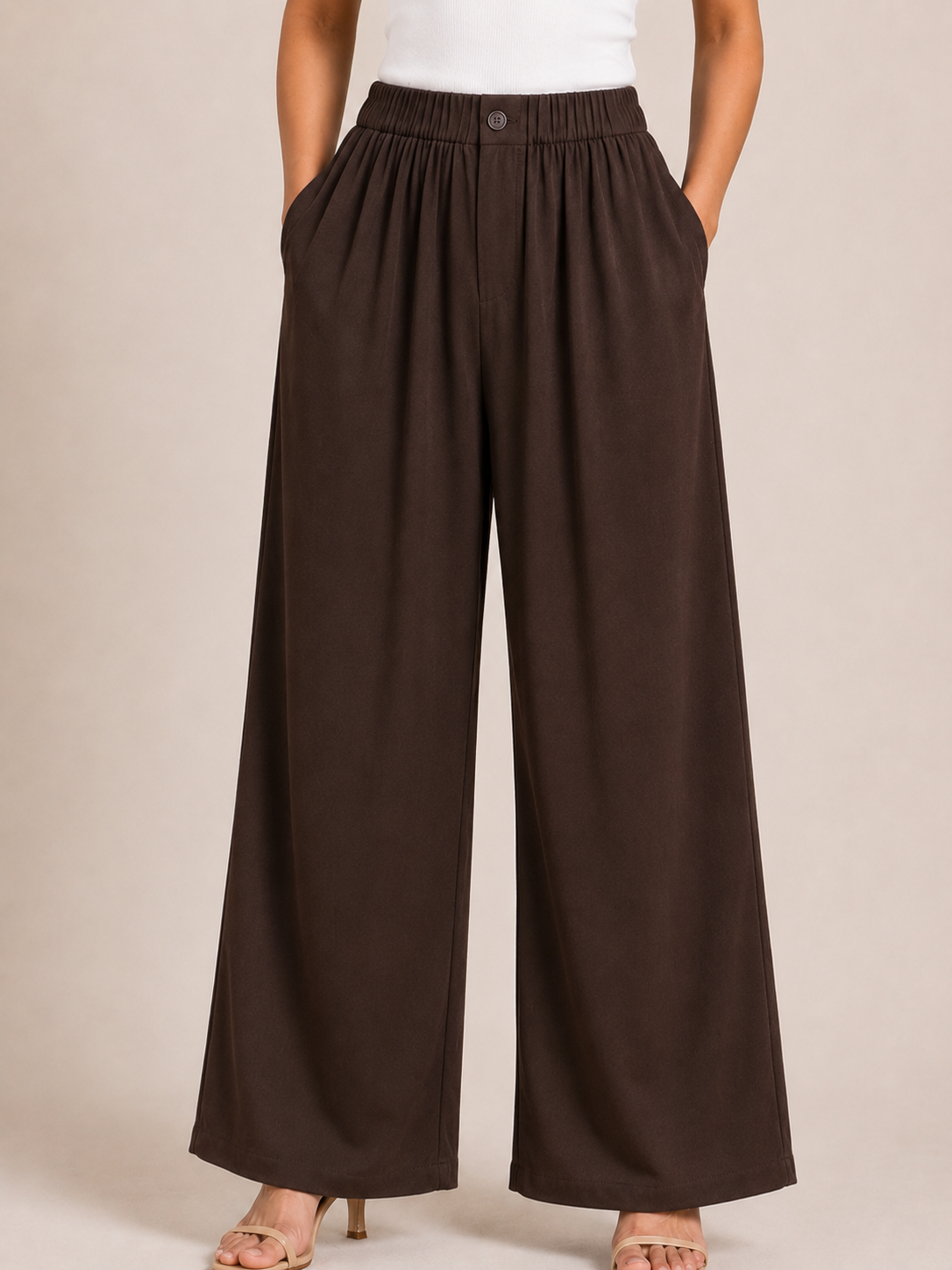 Korean Full Elastic Pants