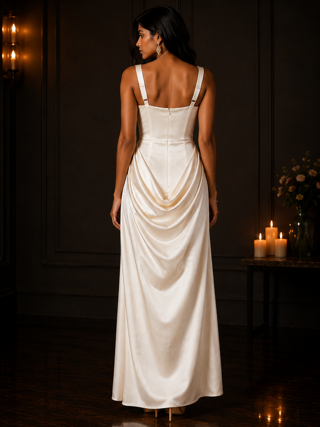 Ruched Waist Party Dress