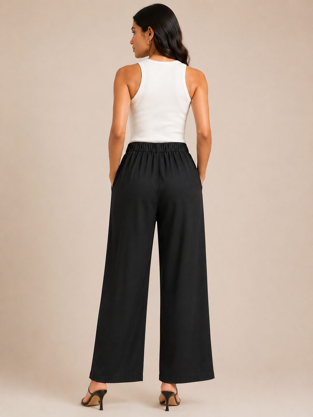 Korean Full Elastic Pants
