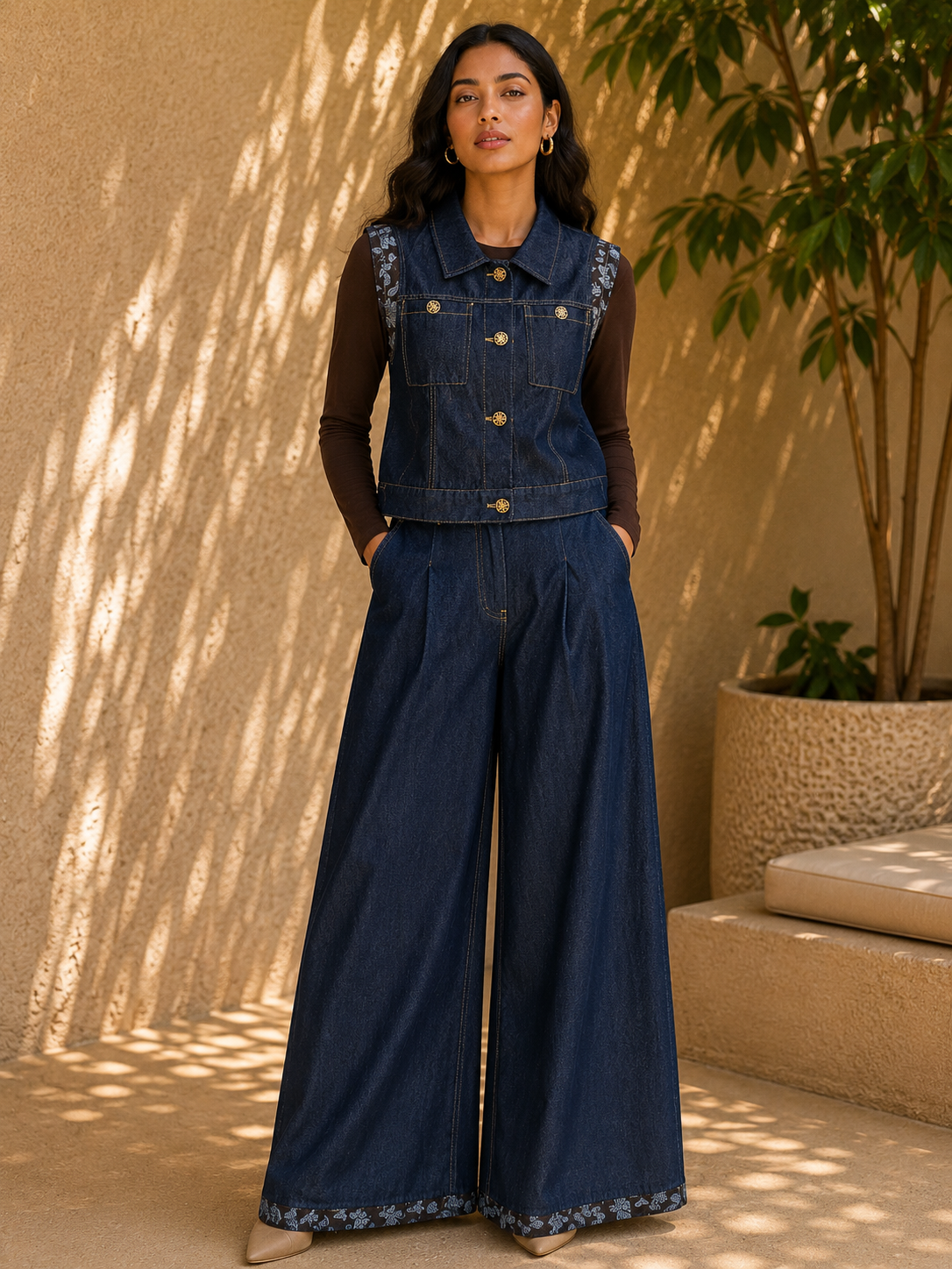 Denim Heritage 3-Piece Co-ord Set