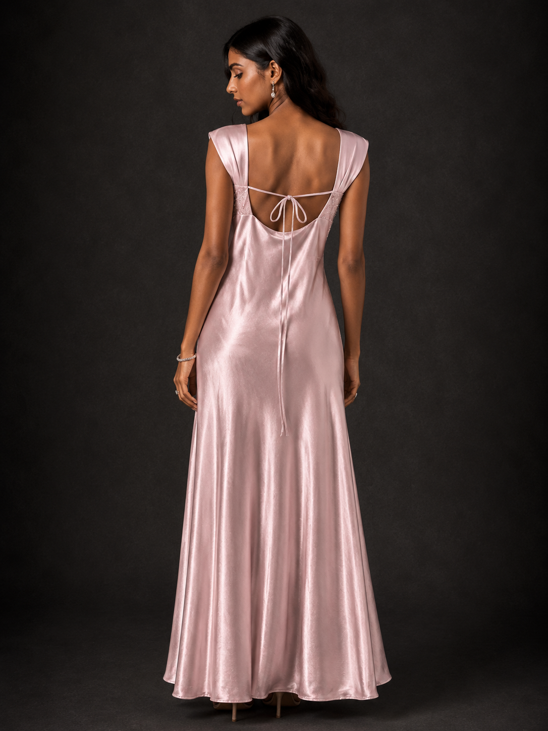 Minimal Glam Evening Gown