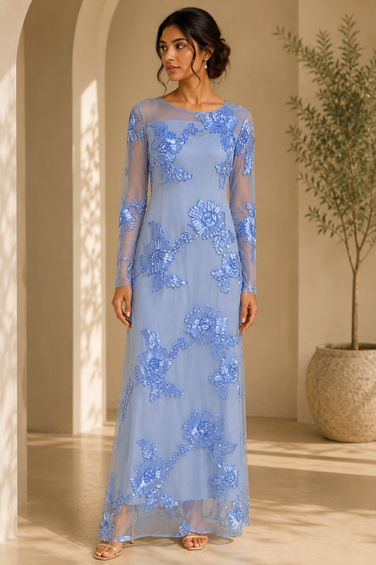 Floral Bodycon Maxi Dress