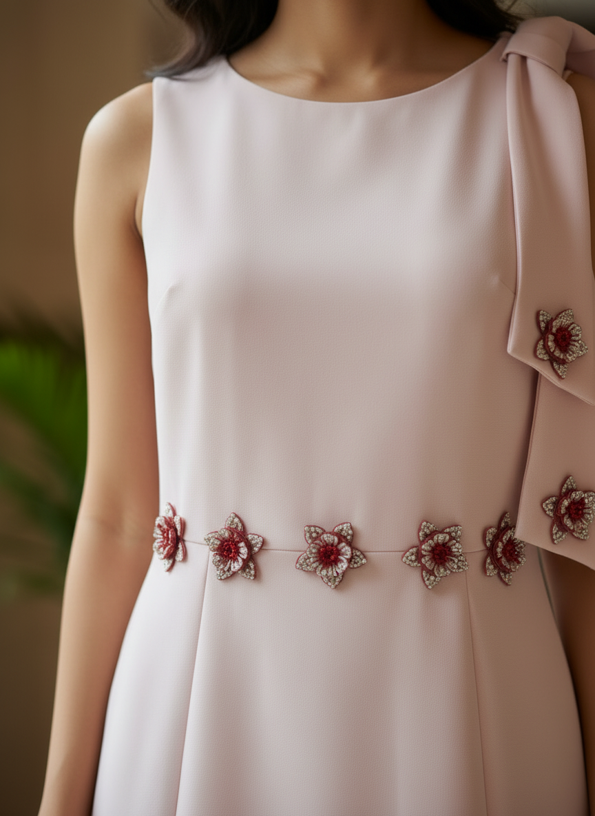 Elegant Bow Dress