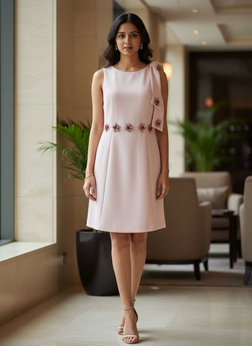 Elegant Bow Dress